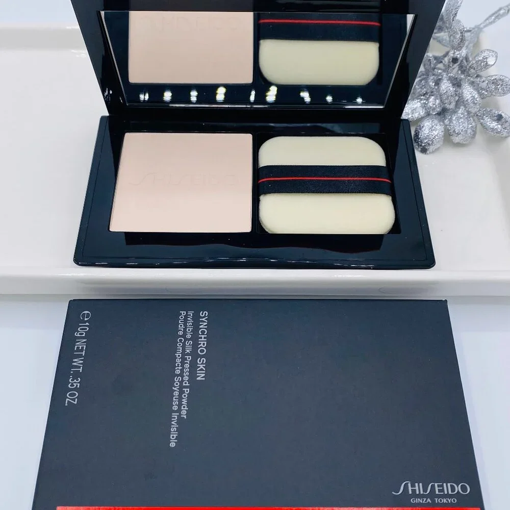 SHISEIDO Beauty-Synchro Skin Pressed Powder,Smooth Blur Matte-Full 10g-BOXED-NEW